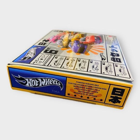 Hot Wheels 1:64 “Japan Street Theme” Multipack 6-Car Culture Set New - Picture 4 of 10